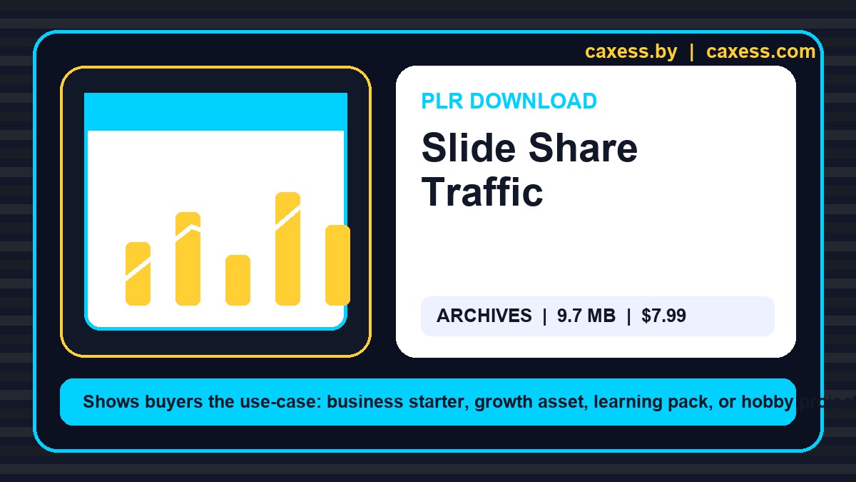 Slide Share Traffic document preview