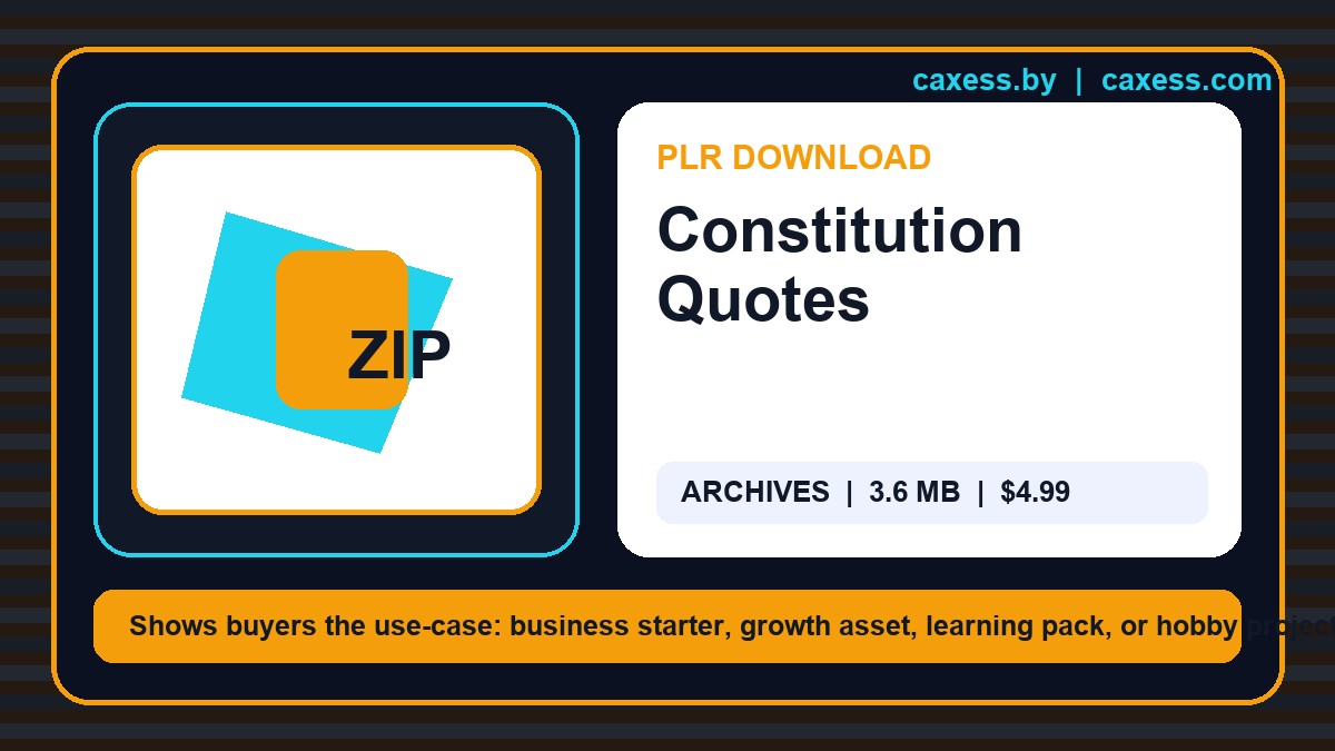 Constitution Quotes document preview