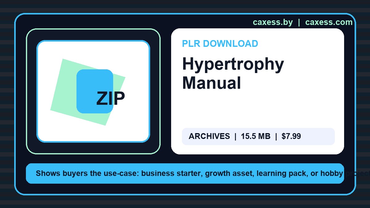 Hypertrophy Manual document preview