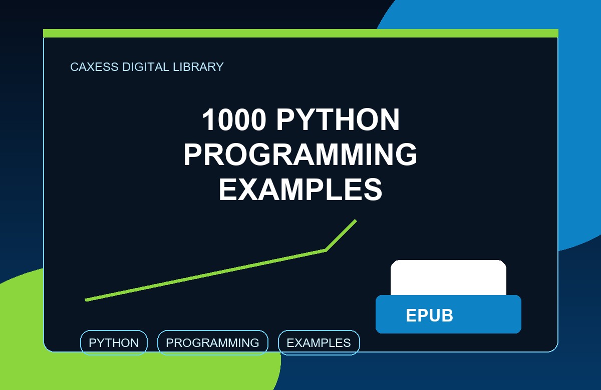 1000 Python Programming Examples document preview