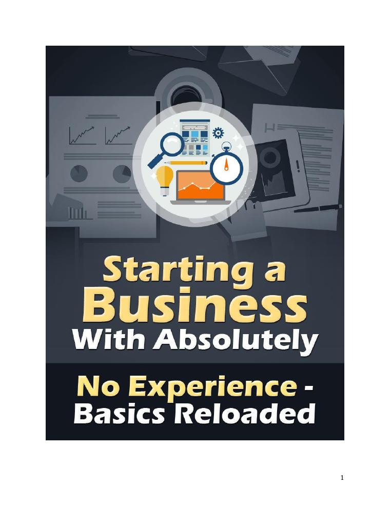 Starting a Business With No Experience document preview